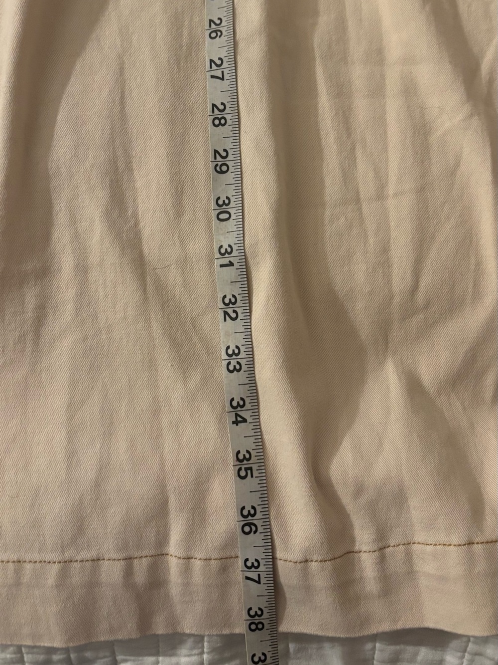 NWT Boutique 100% Cotton Corset Midi Dress Pockets Oatmeal Medium - Picture 12 of 13